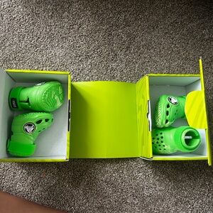 CROCS Green Dog Shoes